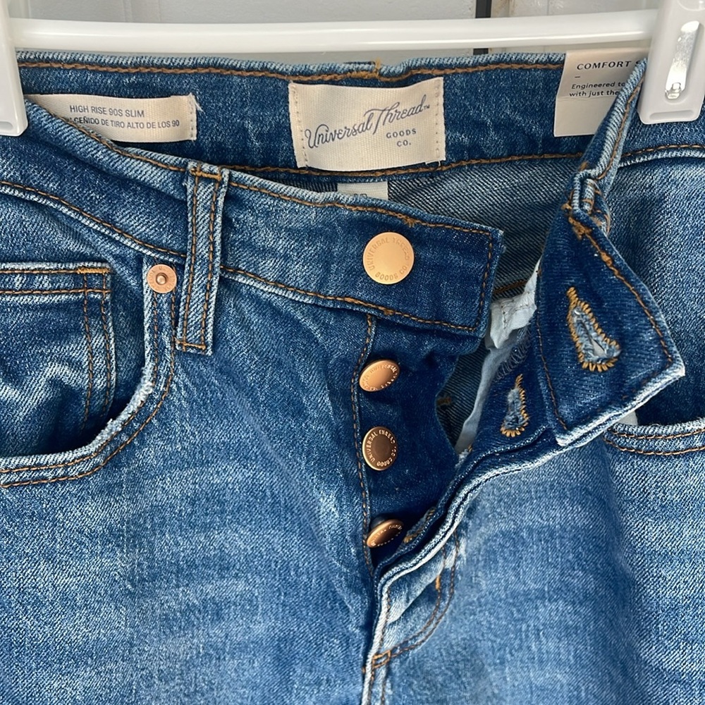 Universal Thread Jeans High Rise 90’s Slim - Picture 5 of 8